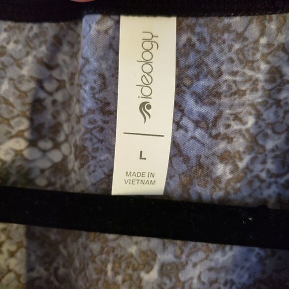 Ideology Snake Print Drawstring Waist Dress - Picture 6 of 8